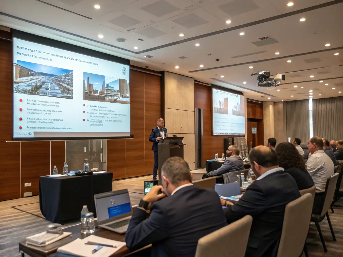 A participant actively participating in an interactive workshop session, learning new skills related to supply chain optimization at the Procure.Uno conference.